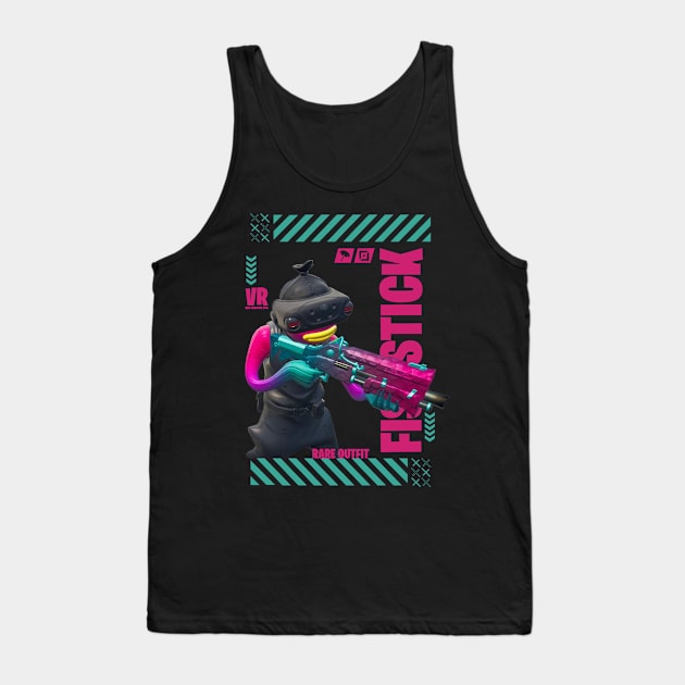 fishstick vr skin Tank Top by rezbilstore